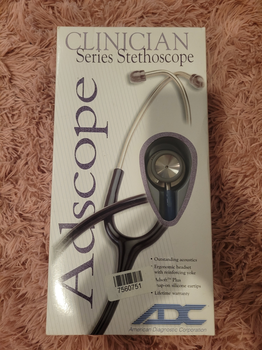 Clinician Series Stethoscope - Purple